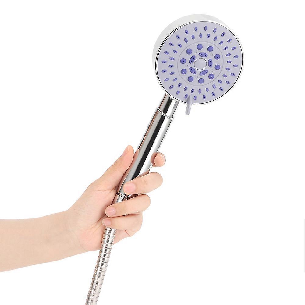 G1/2' Plastic Pressurized Water-Saving Shower Head, 1/2-Inch Connector, Standard Thread, Plastic Body