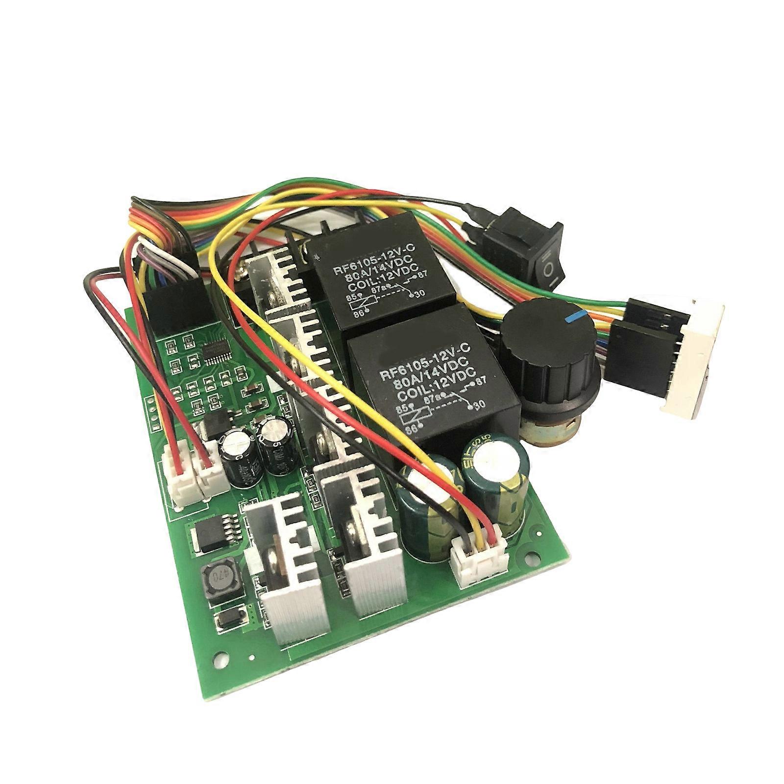 0-100% Adjustable Drive Module PWM Motor Speed Controller with Digital Display Motor Speed Regulator DC10-55V 40A