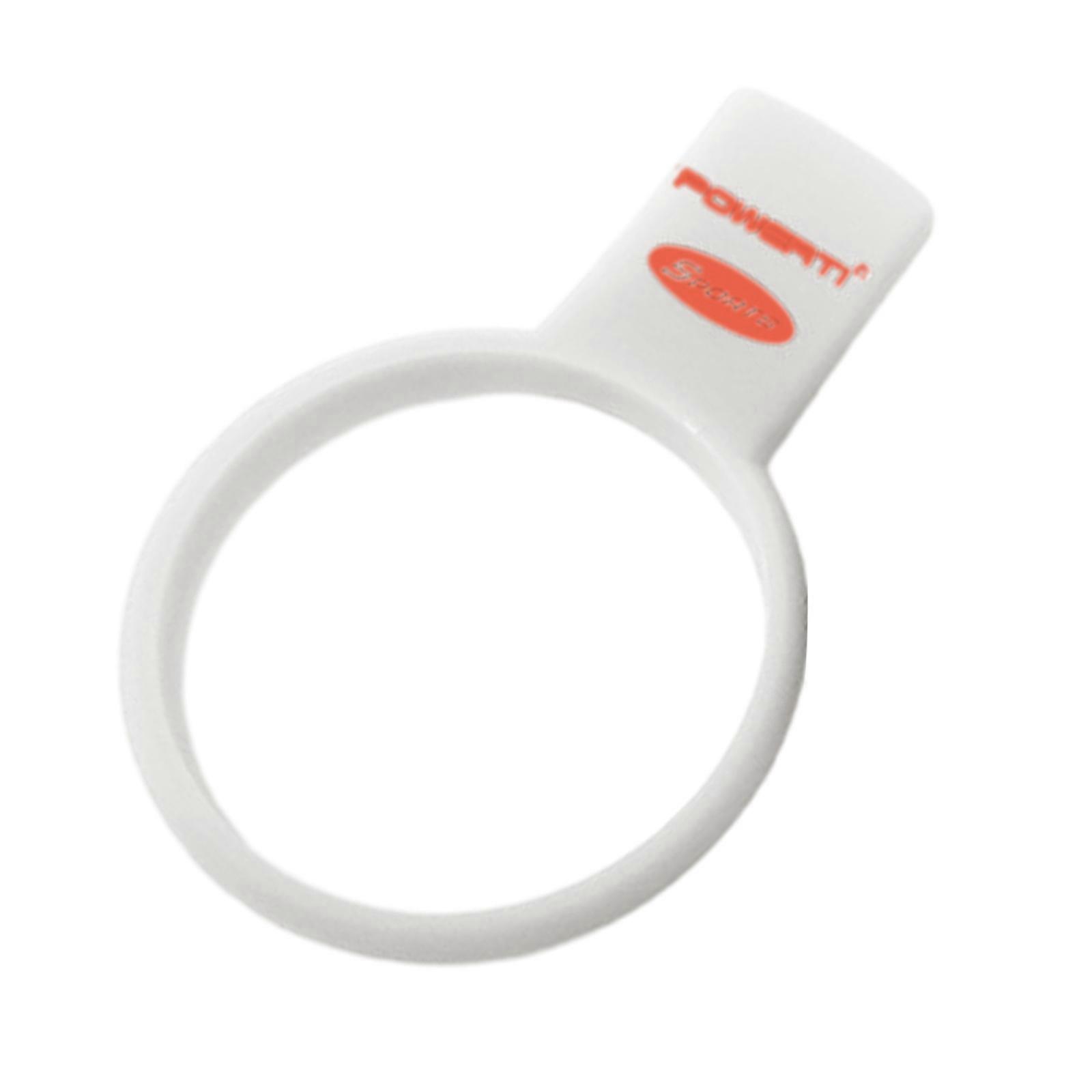 Tennis Racket Handle Isolator Tennis Grip Trainer Tool Grip Correction Device for Improving Tennis Skills Accurately White
