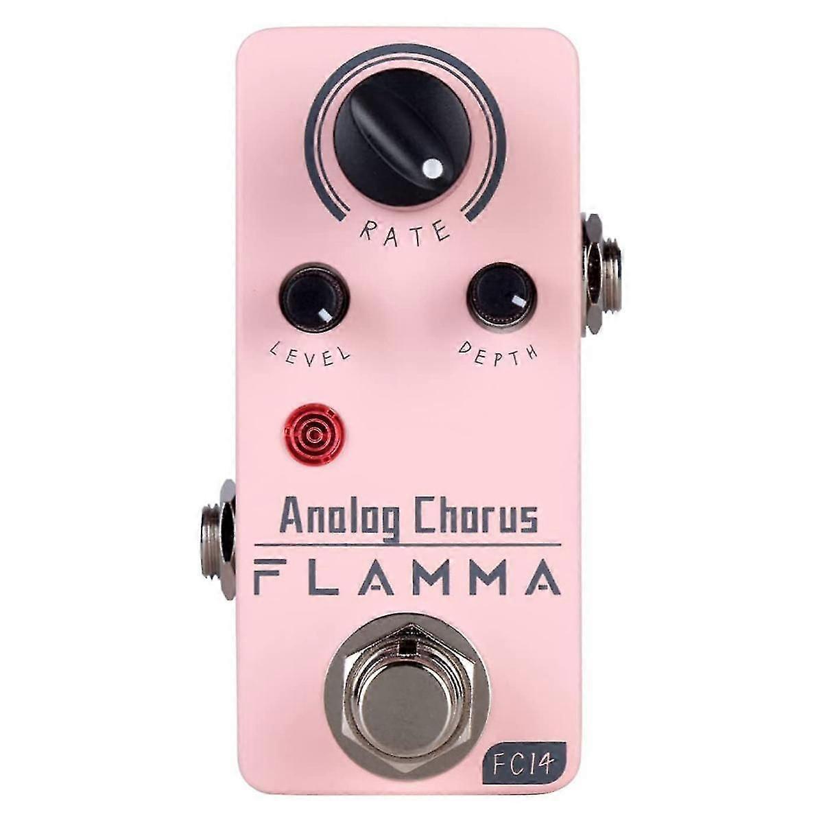 Fc14 Pédale analogique Pédale d’effets de guitare électrique True Bypass