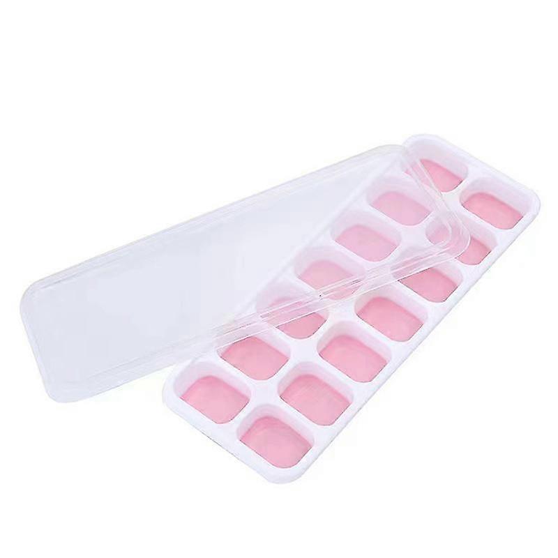 14 Grid Silicone Ice Tray Mold Box Ice Cube Maker Non-Toxic Durable Bar Pub Wine Ice Blocks Maker Kitchen Tools Accessories