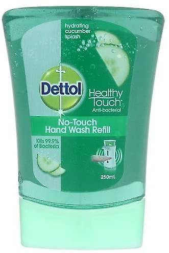 4 X 250ml Dettol No Touch Antybakteryjne wkłady do mycia rąk - Cucumber Splash