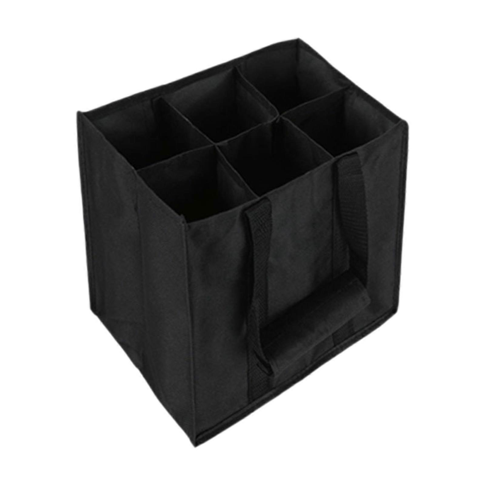 Återanvändbar vinflaskbärare Tote vinflaskhållare väska för fiske picknick