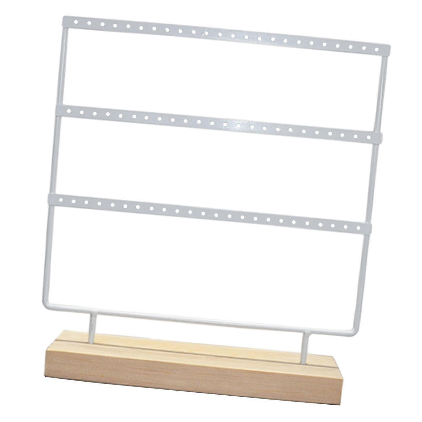 Küpe Organizatör Takı Ekran Standı 3 Katlı Asılı Küpe Tutucu Takı