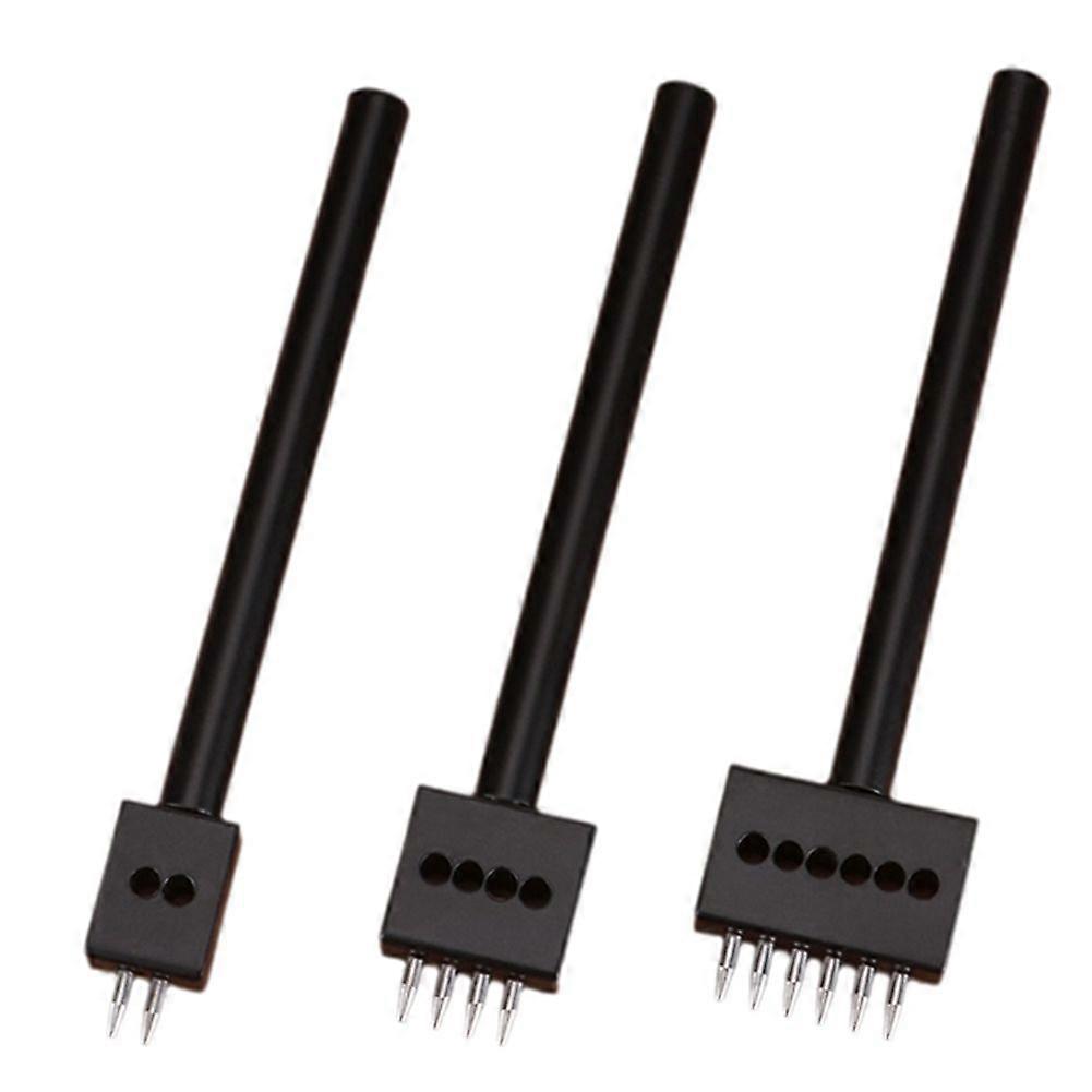 1 Set Leather Round Hollow Stitching Hole Punch Cutter Tool