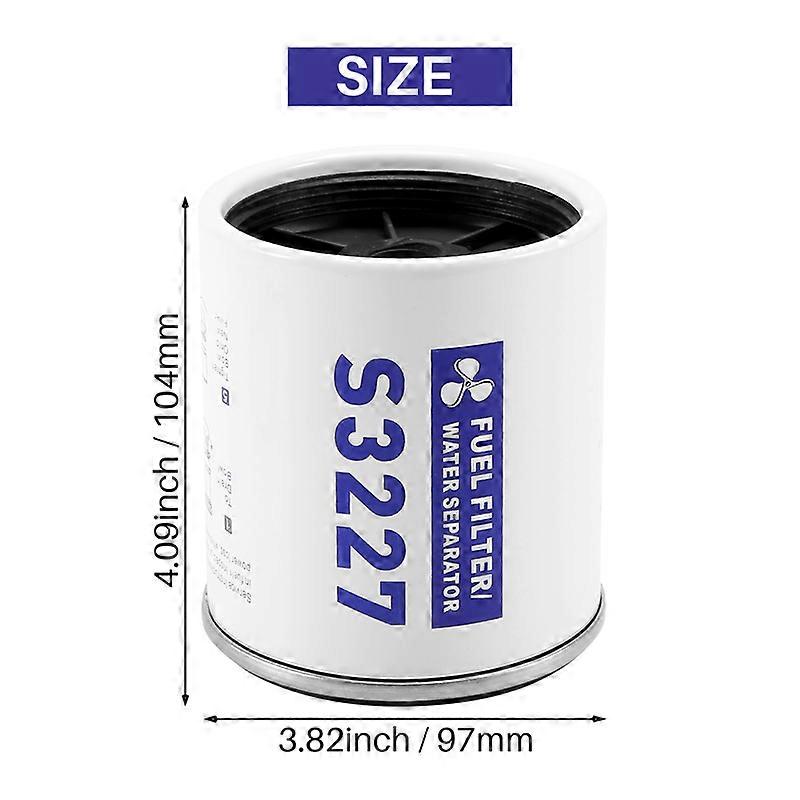 S3227 Outboard Marine Fuel Filter elements Fuel Water Separator