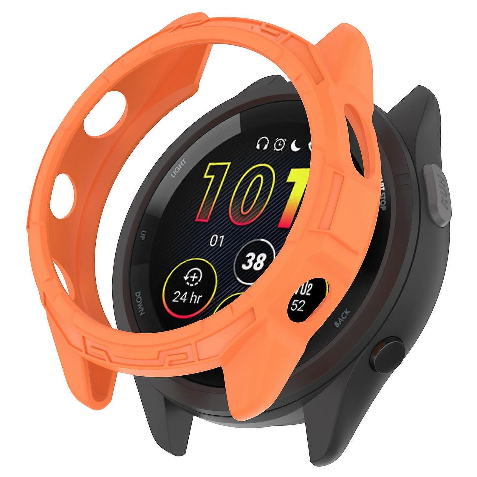 For Garmin Forerunner 265 Armor Hollow Watch Protective Case