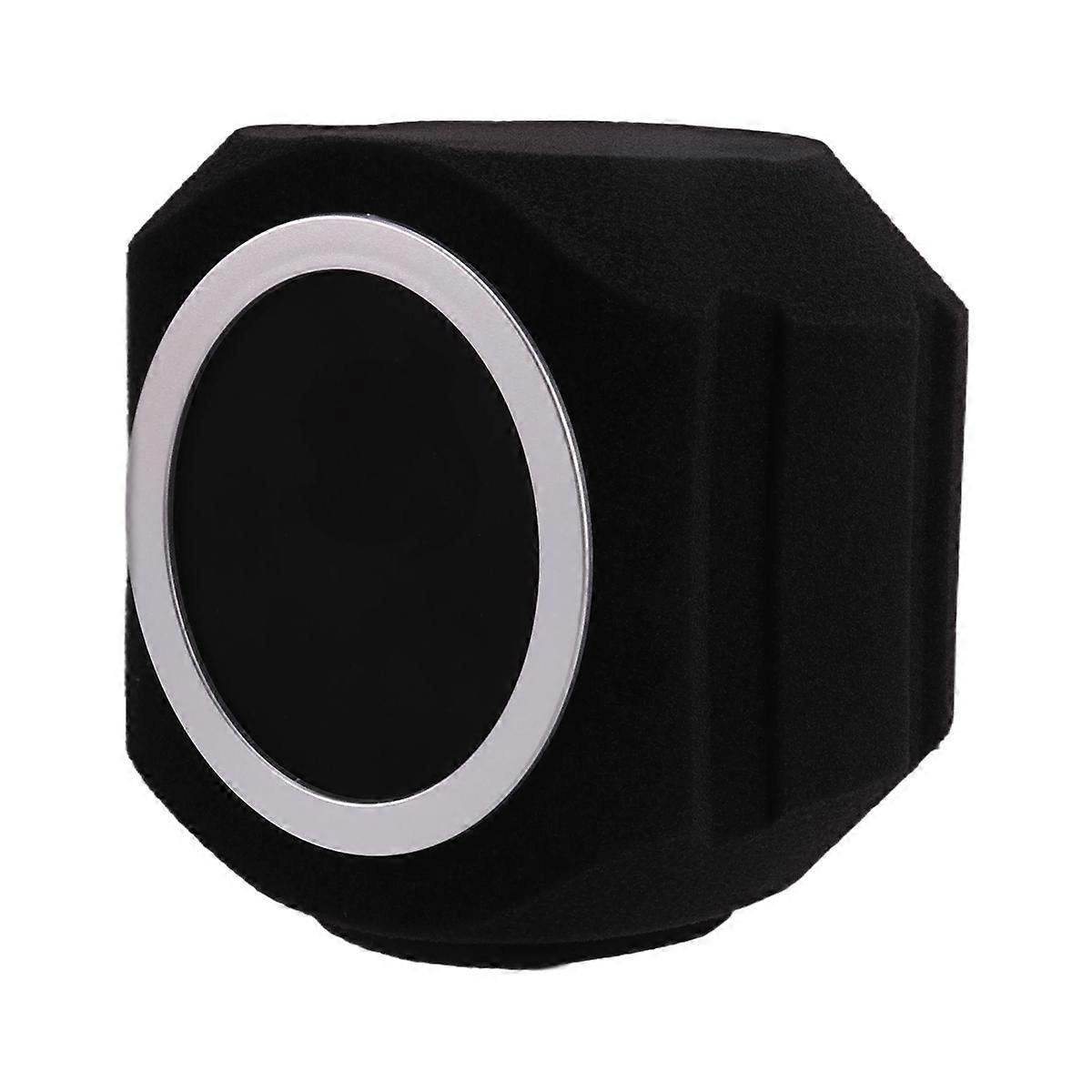 Bonnette anti-bruit anti-interférence pour microphone C5, noire