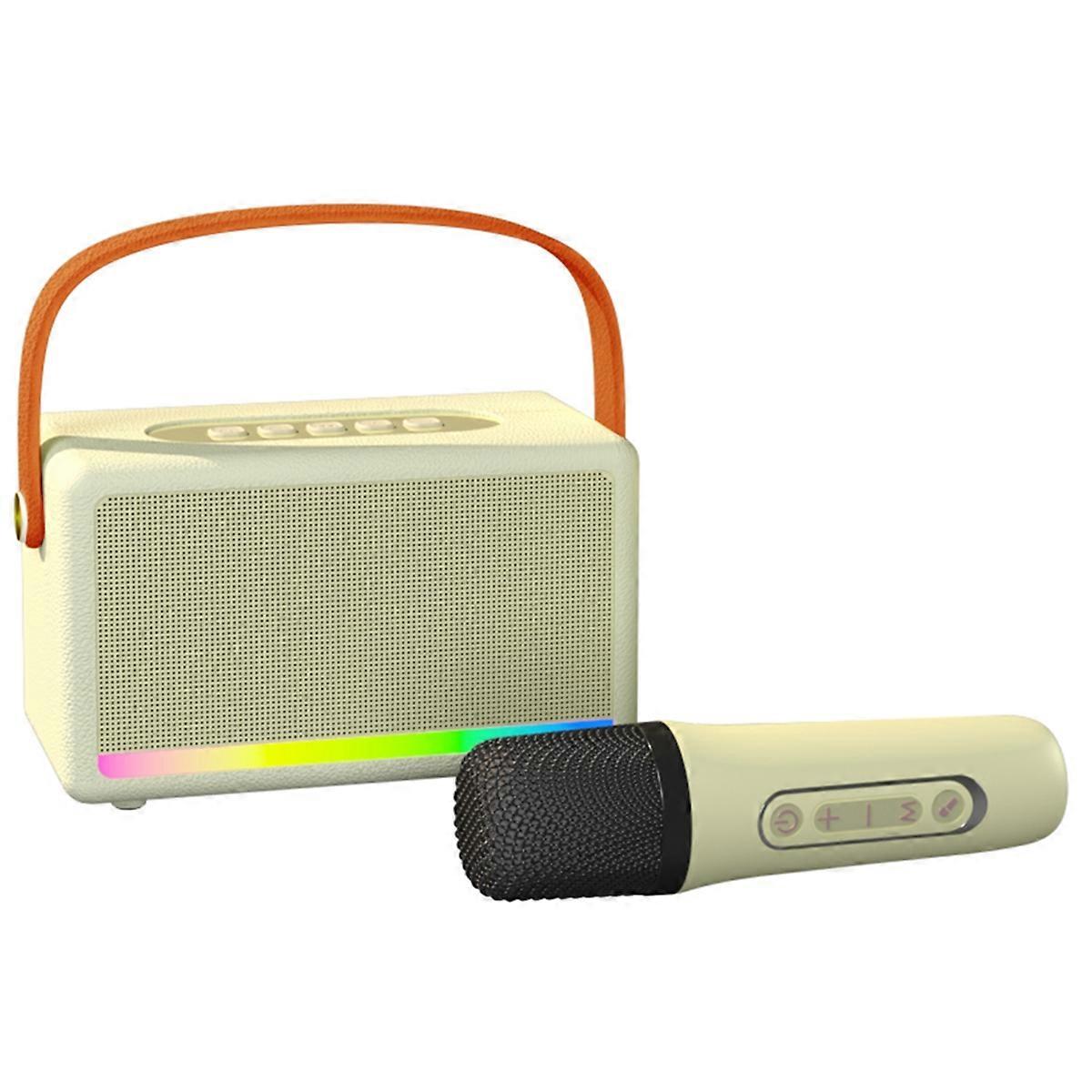 Karaoke Machine for Kids Adults Portable Bluetooth Karaoke Speaker,E