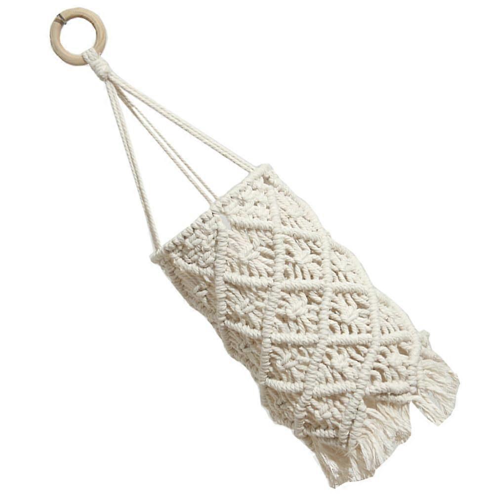 Boho Bohemian Handwoven Lamp Shade for Nursery Room Floor Ceiling Decor