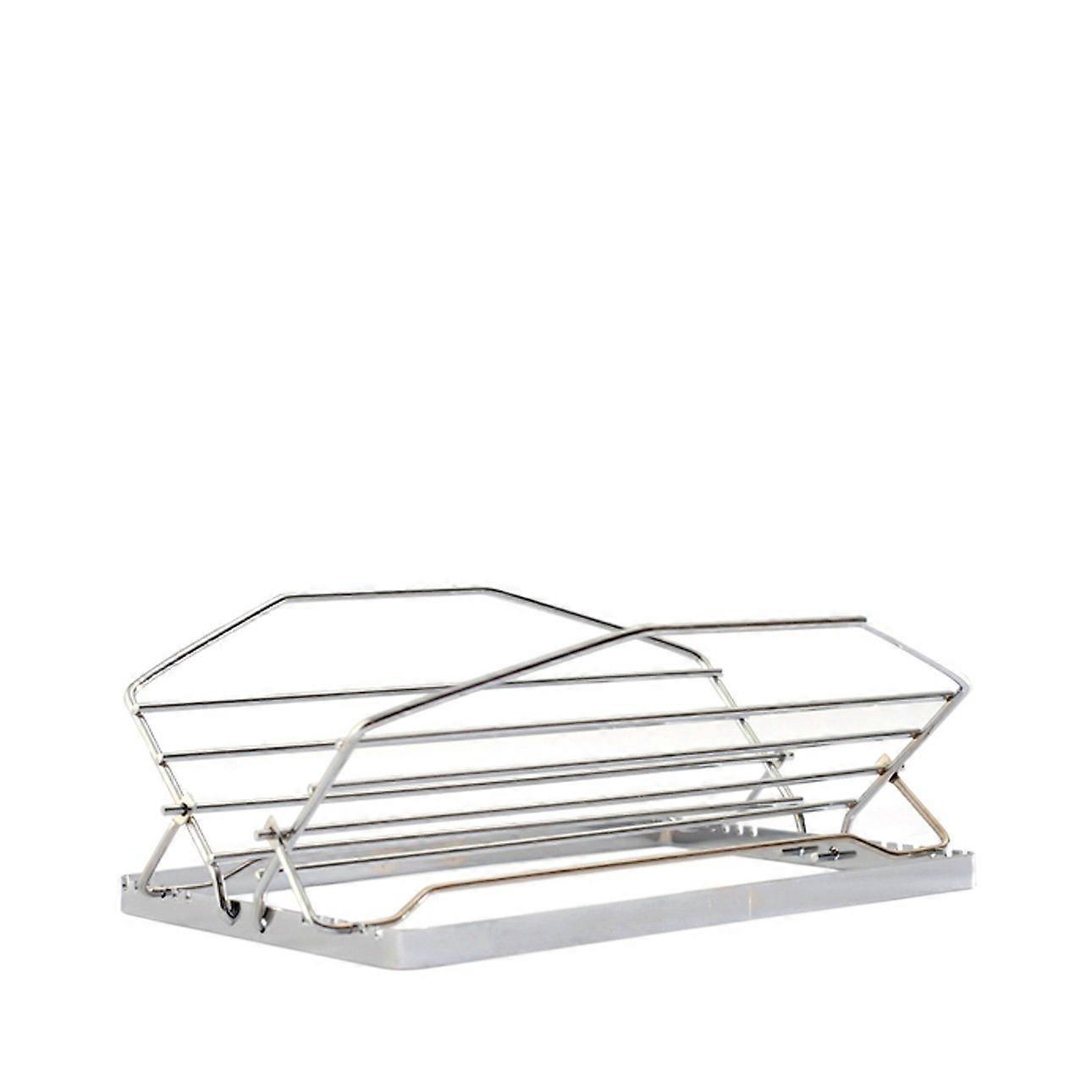 Adjustable Roasting Rack for Oven and Grill Cooking, Stainless Steel, Easy Clean, Fits Most Standard Baking Trays