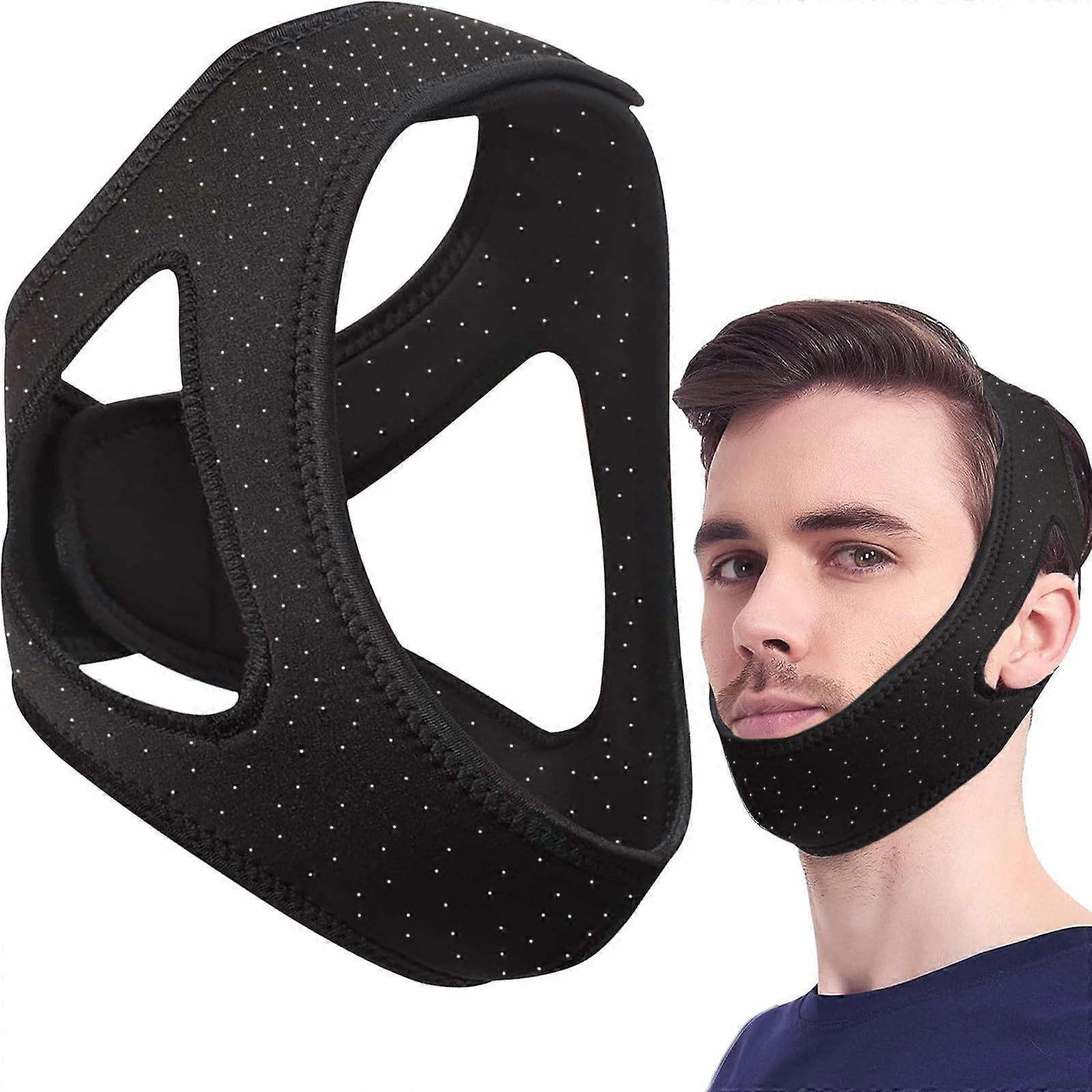 Anti snoring devices [upgraded] - Jaw strand to sleep - snoring relaxing jaw strap