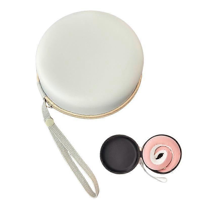 Oreiller en forme de U EVA Sac de rangement d’oreiller en mousse à mémoire de forme Étui de rangement d’appui-tête de voyage d’avion portable