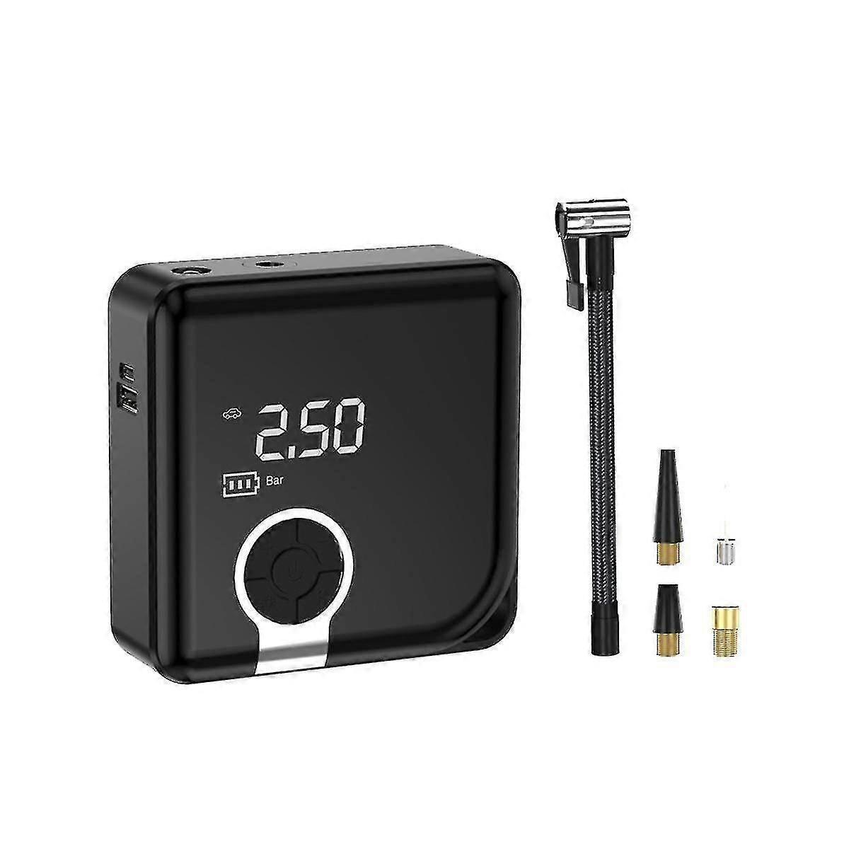 Car Pump Tire Pump Lcd Display Auto And Cycle