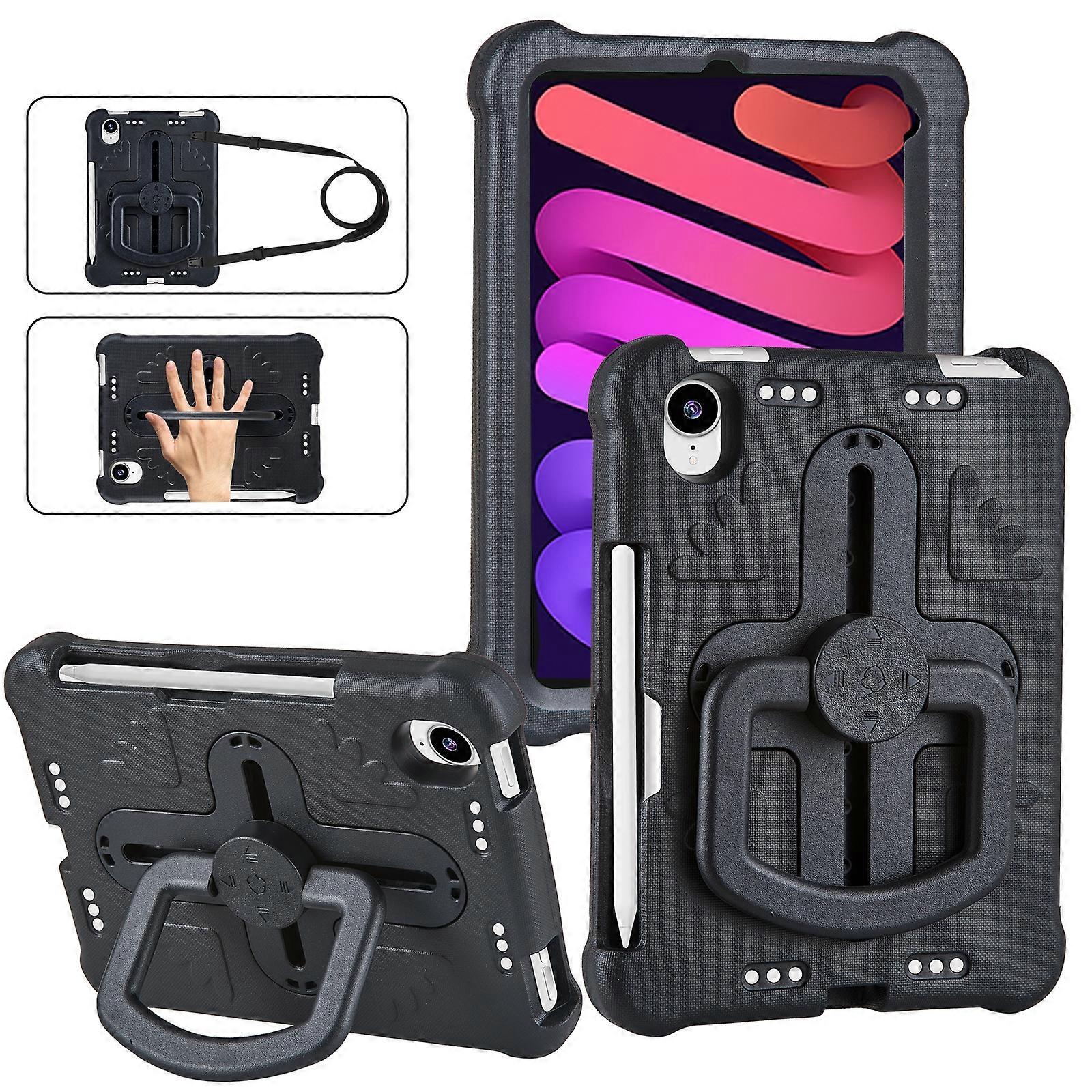 Shield 360 Rotation Handle EVA Shockproof PC Tablet Case