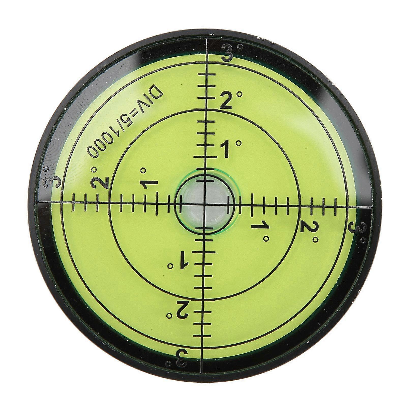 High Precision Spirit Level, Durable Metal Circular Bubble Level