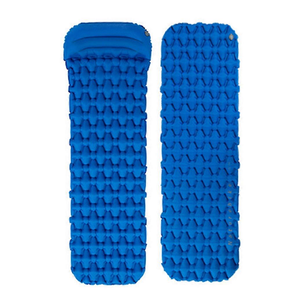 Inflatable Sleeping Pad - Ultralight Waterproof Camping Inflatable Mattress with Built-in Air Pump, Perfect for Hiking, Backpacking and Tent Traveling