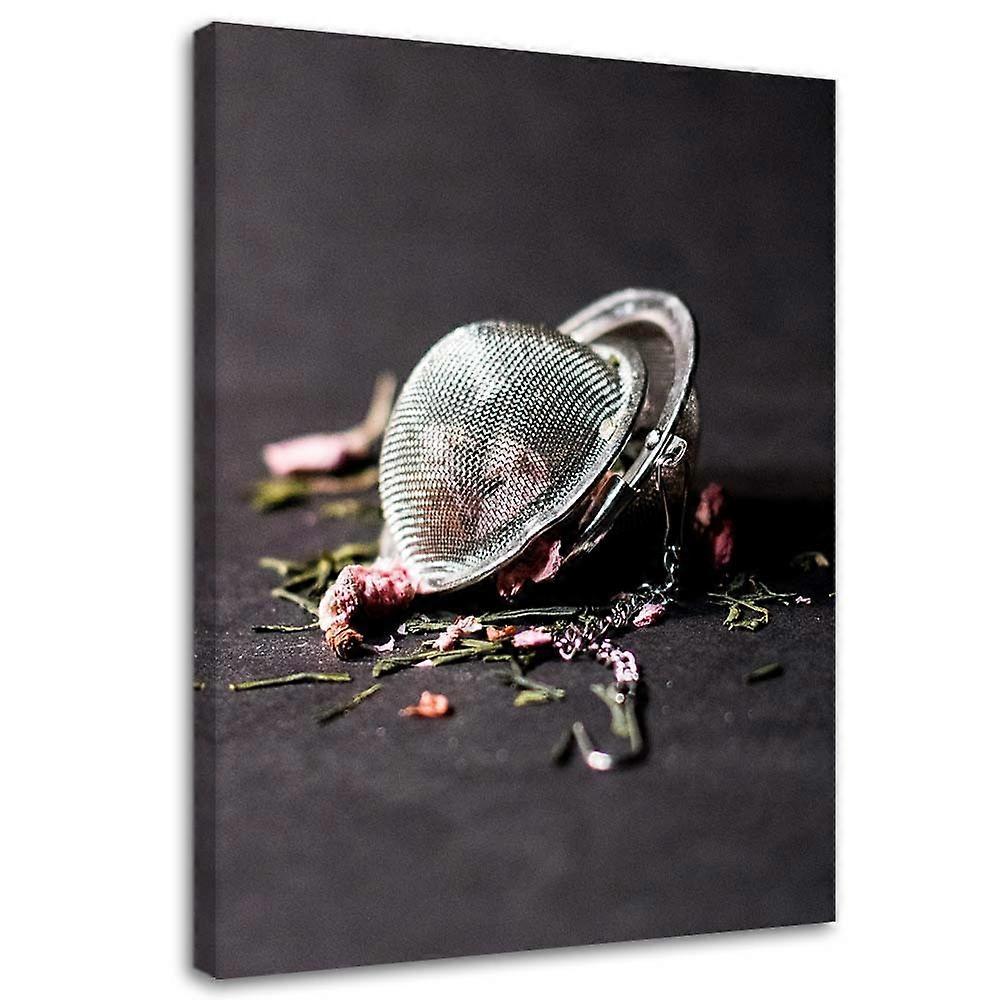 Lienzo, Té de rosas - 80x120