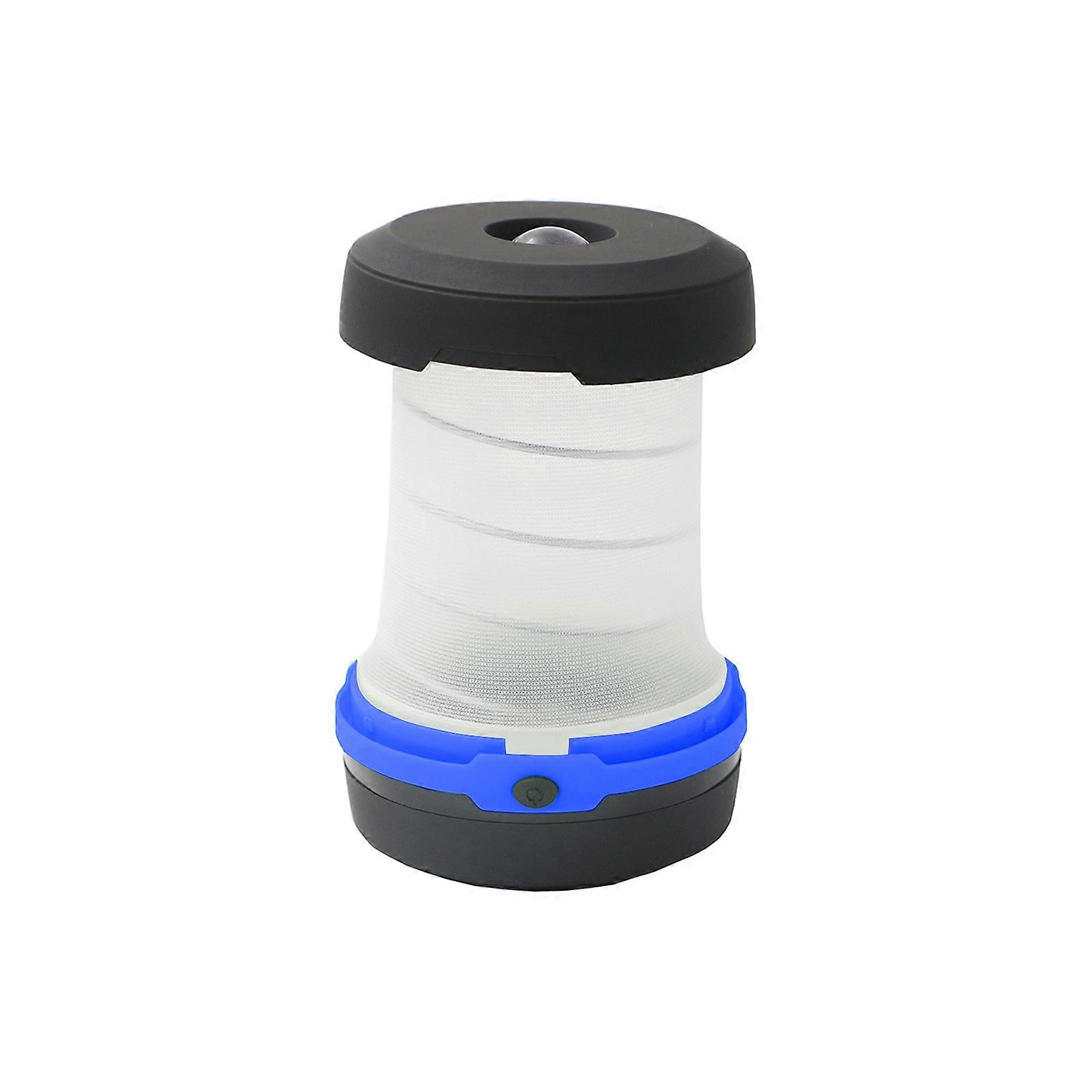 Camping Lantern Portable Retractable Outdoor Camping Light Easy To Carry LED Light Source Lamp Use Dry Battery Power Supply Built-in Hook