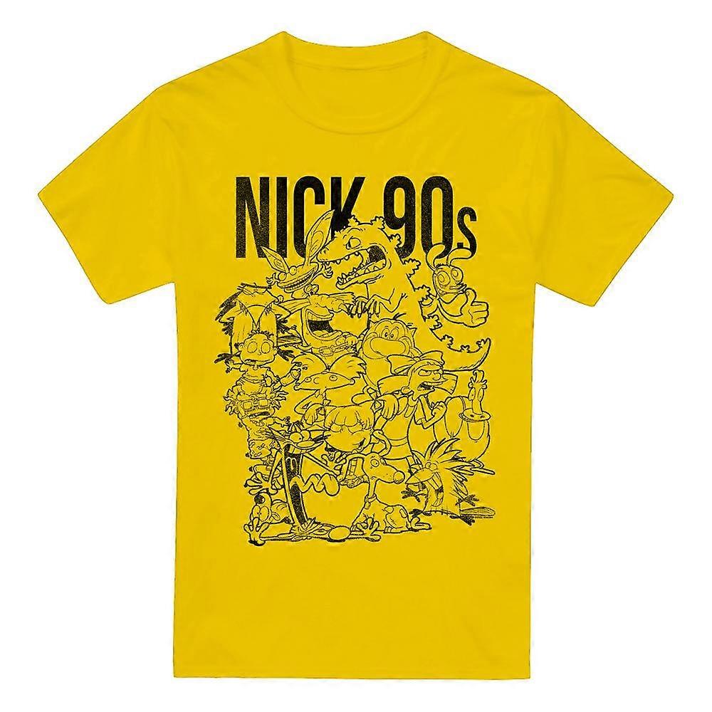 Nickelodeon Heren Nick 90s T-Shirt