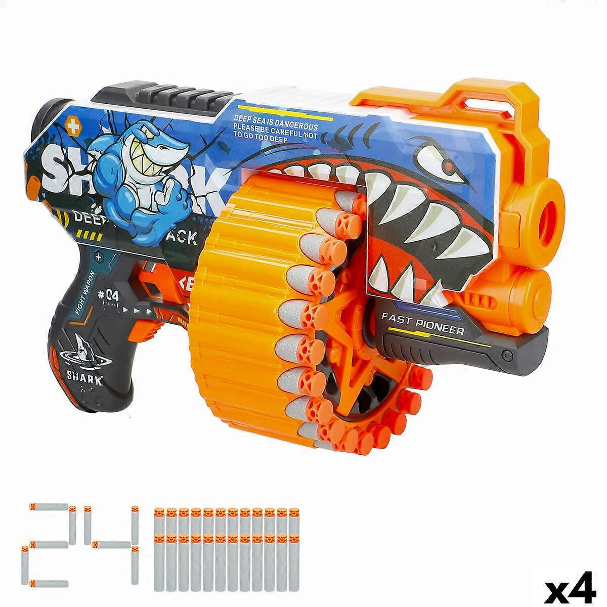 Dart Gun Colorbaby 31 x 21 x 14 cm 4 Units