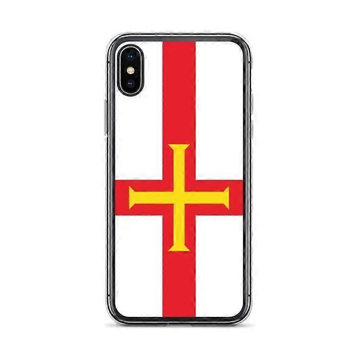 iPhone Case - Guernsey - Flag - Soft - Multicolor - Slim and Lightweight Design