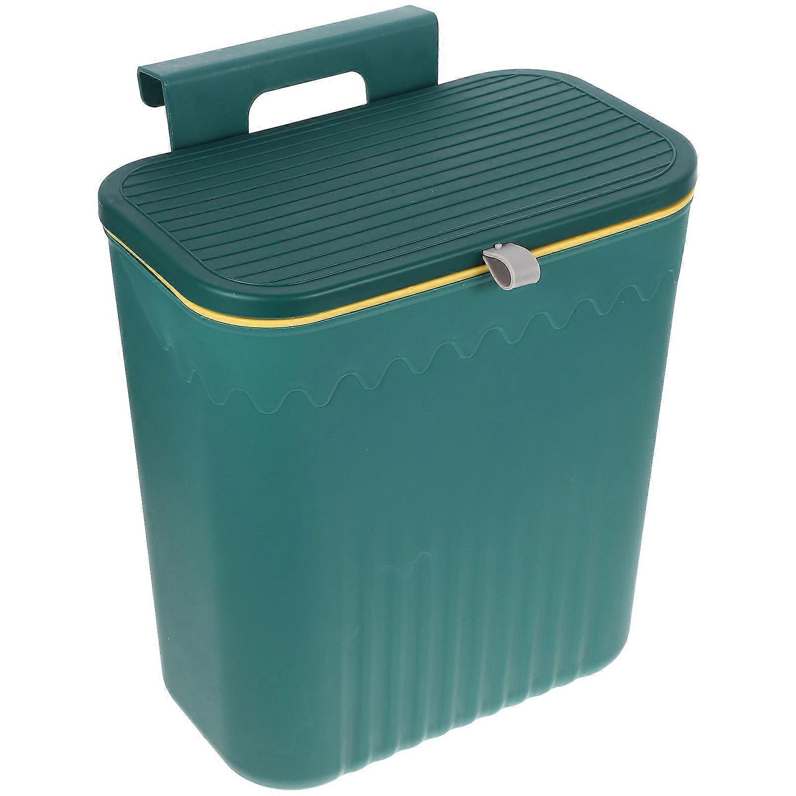 Efficient Waste Compost Bins for Kitchen Environments with Flip Lid and Compact Build