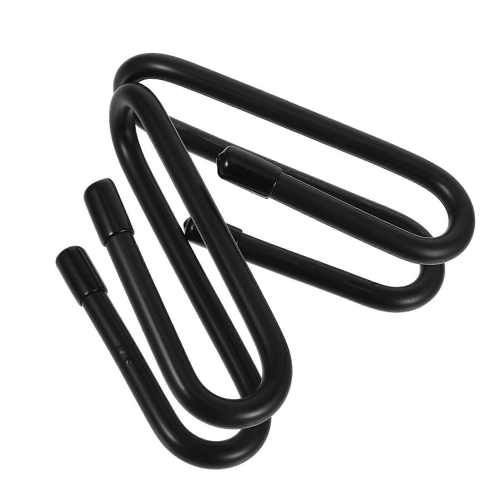 1 Set of Surfboard Wall Hook Sliding Plate Display Hook Surfboard Hanger (Black)