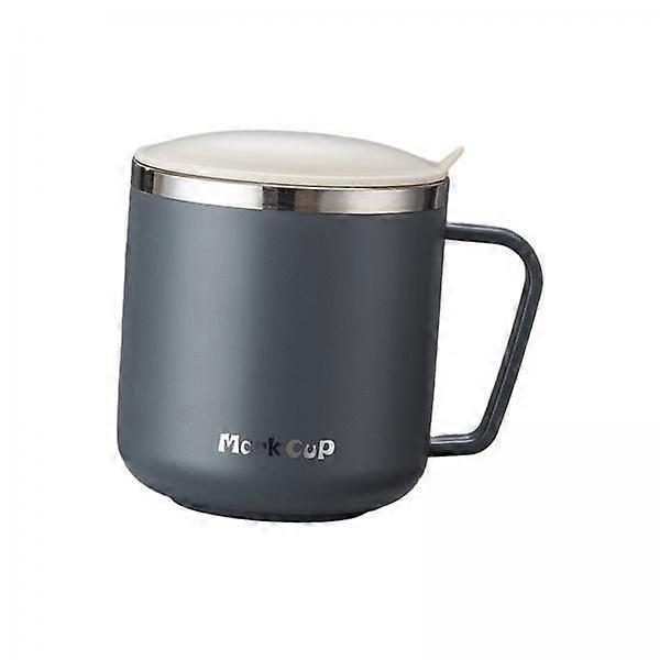 2x Stainless Steel Mug with Secure Lid And Ergonomic Handle for Outdoor