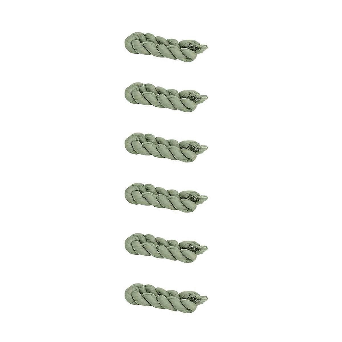 6Pack 35x120 Inches Table Runner , Cheese Cloth Table Runner, Green