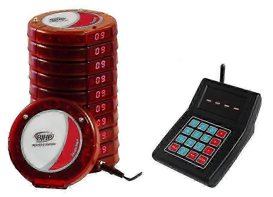 Wireless Personal Table Number Call Buzzer Restaurant Pager