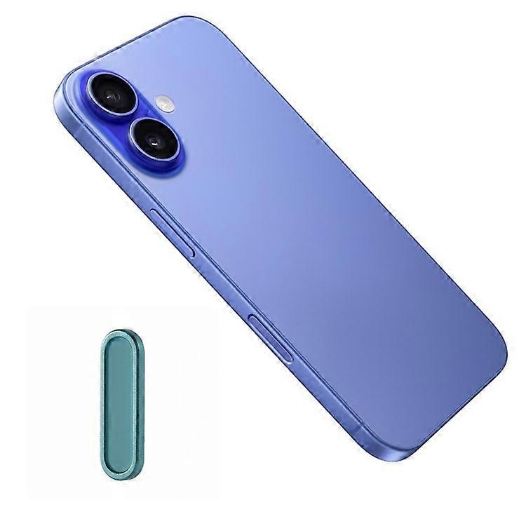 Metal Camera Button Cover Compatible For iPhone 16 / 16 Plus / 16 Pro / 16 Pro Max Adjustable Spacing Camera Button Protector