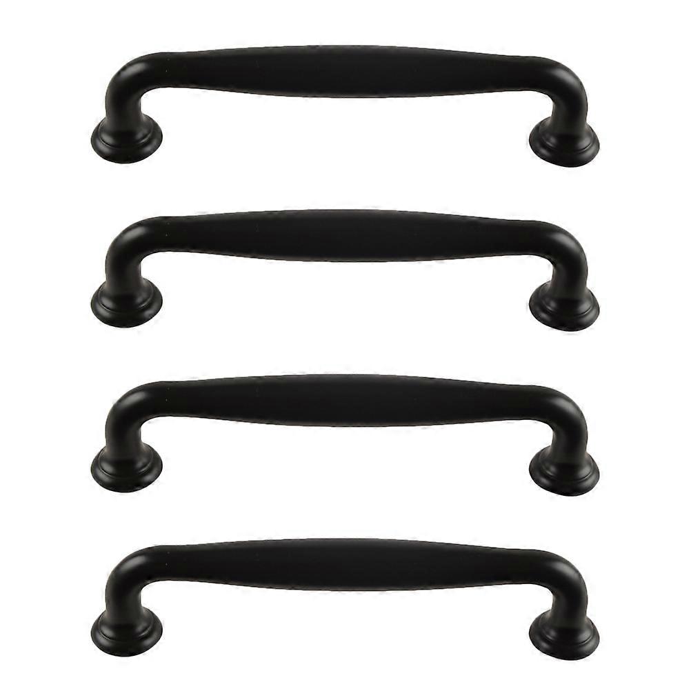 4pcs Modern Cabinet Door Knobs Stylish Furniture Drawer Pulls