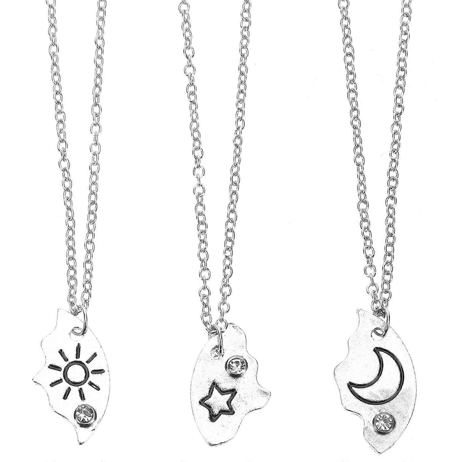 Touching Celestial Necklace, Matching Charms for Emotional Gestures, Wonderful Gift
