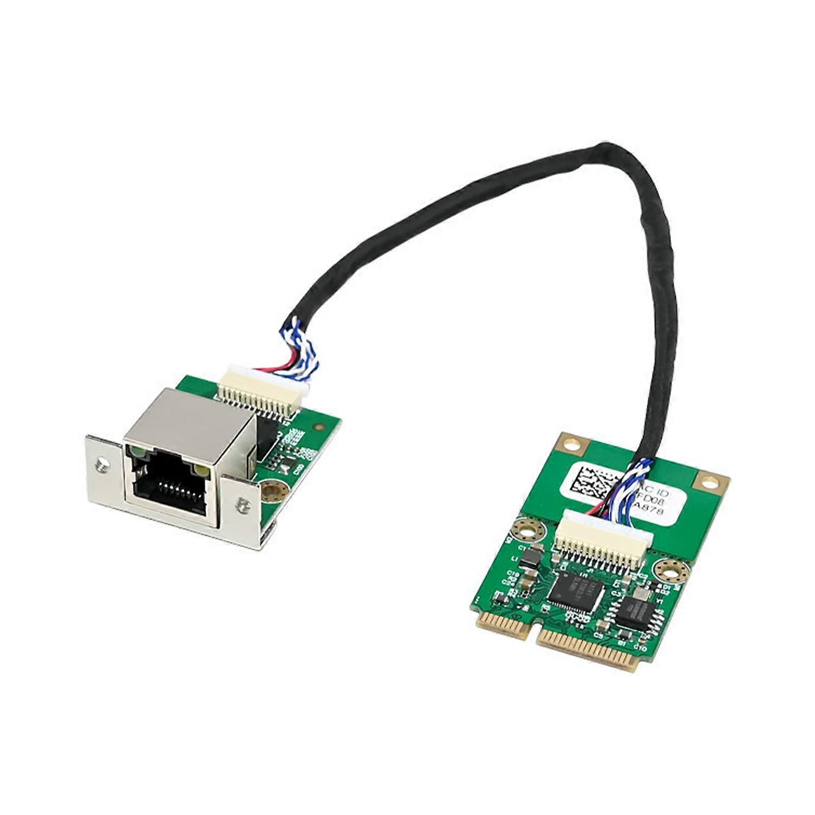 Mini PCIe Industrial 2.5G Gigabit Networking Card I225V B3 Gigabit Ethernet Converters 1000M RJ45 Connectors For Industrial