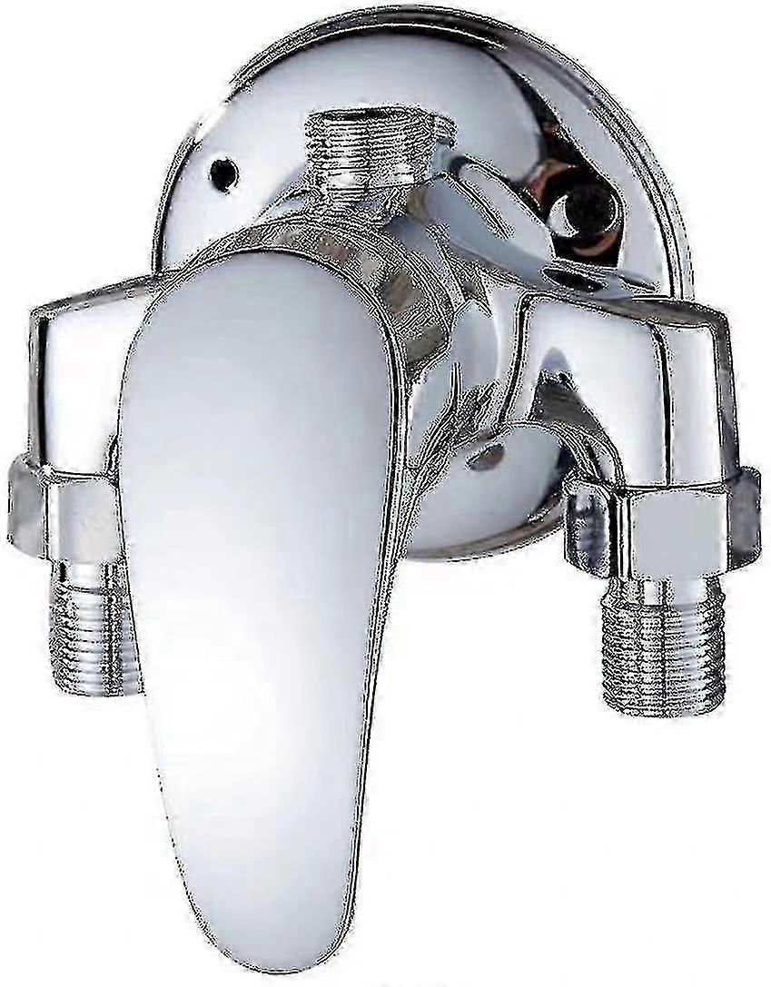 Duscharmatur Wasserhahn Badezimmer Wasserhahn Wandmontiert Single Lever Messing Duscharmatur für