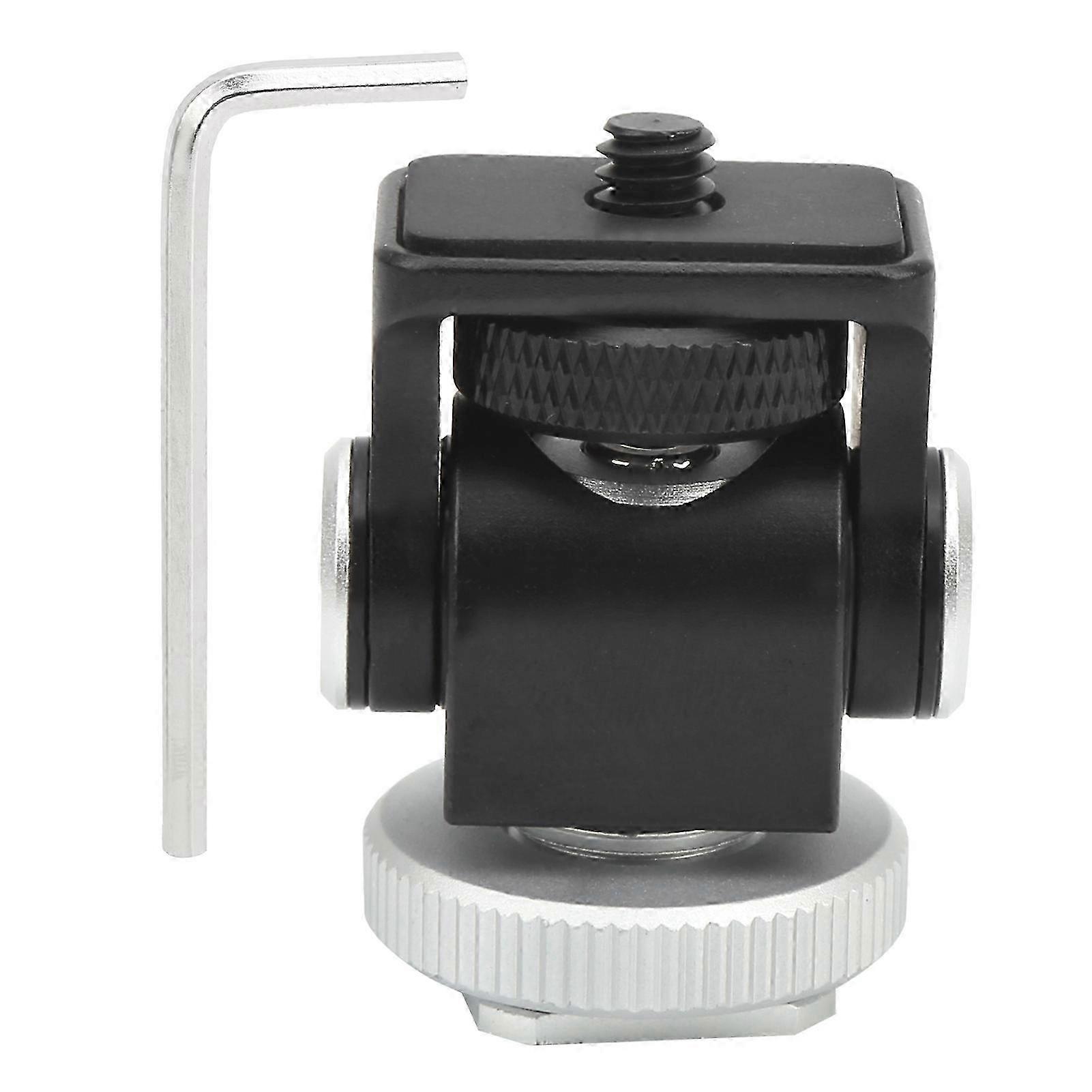 Multifunction Aluminum Alloy Mic Stand Bracket Black