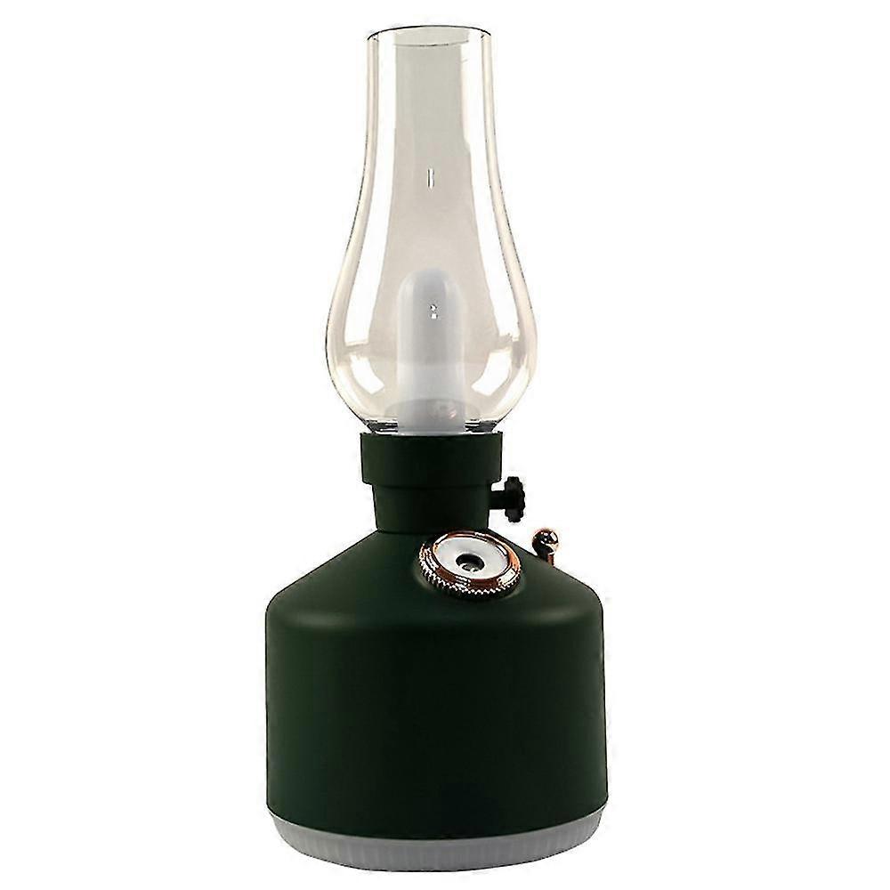 Flame Air Humidifier Wireless Diffuser USB Rechargeable Essential Oil Lights Cool Mist for Gift Dar