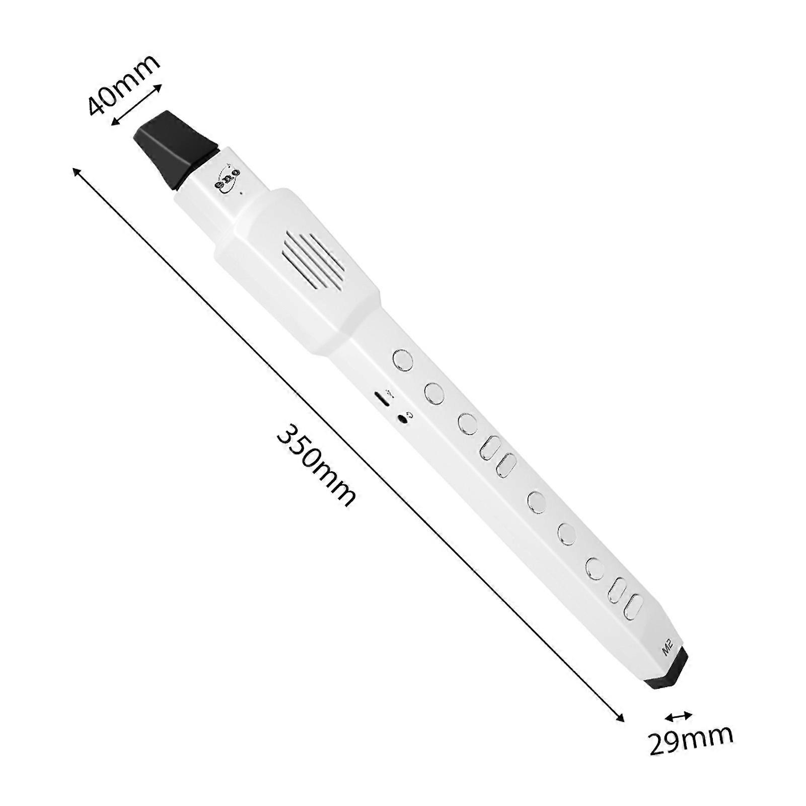 Digital Wind Instrument Set White 35x4x2.9cm 1200mAh Rechargeable