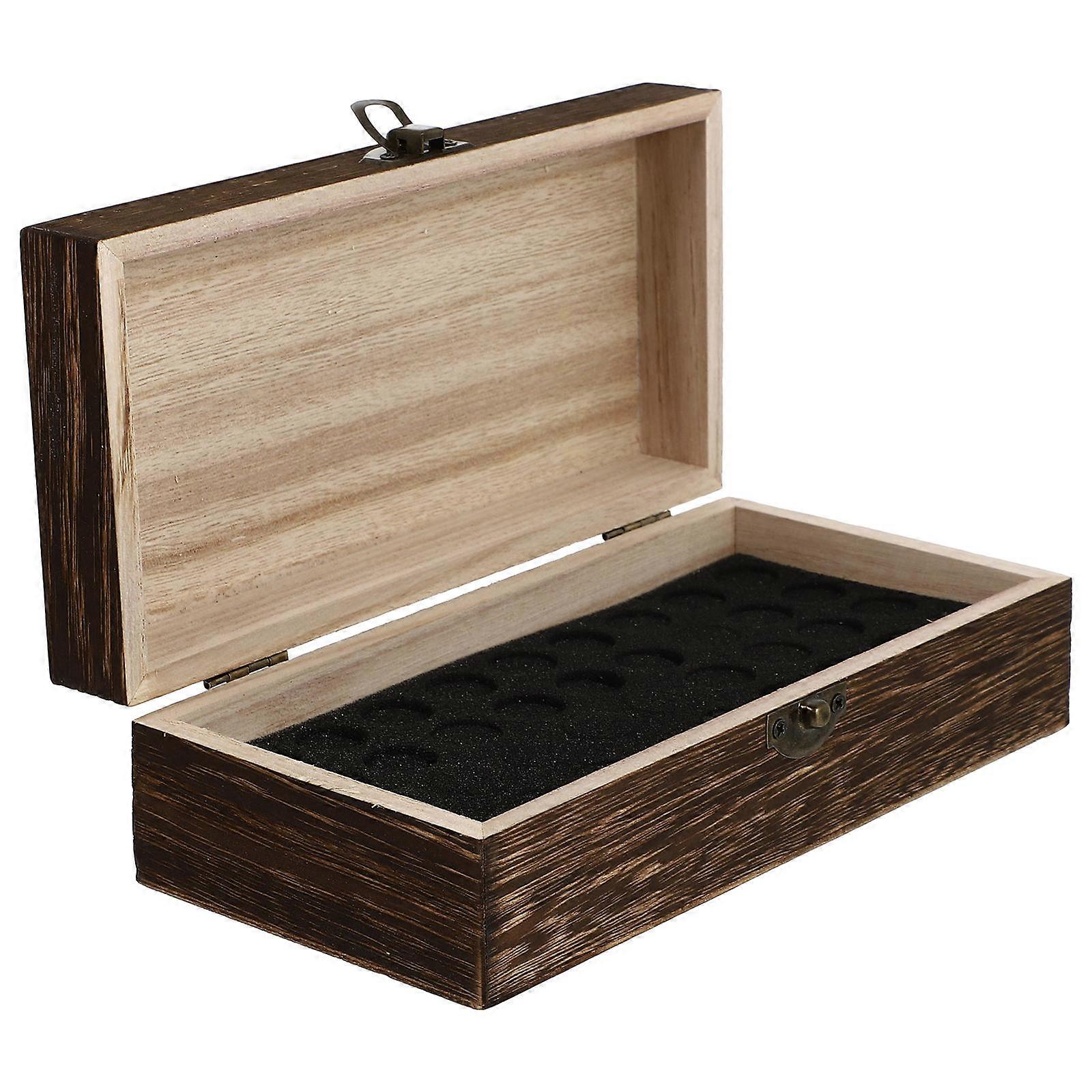 Essential Oil Box Storage Organizer For Bottling Bottle Use 20X10X6CM Elegant 1Pack