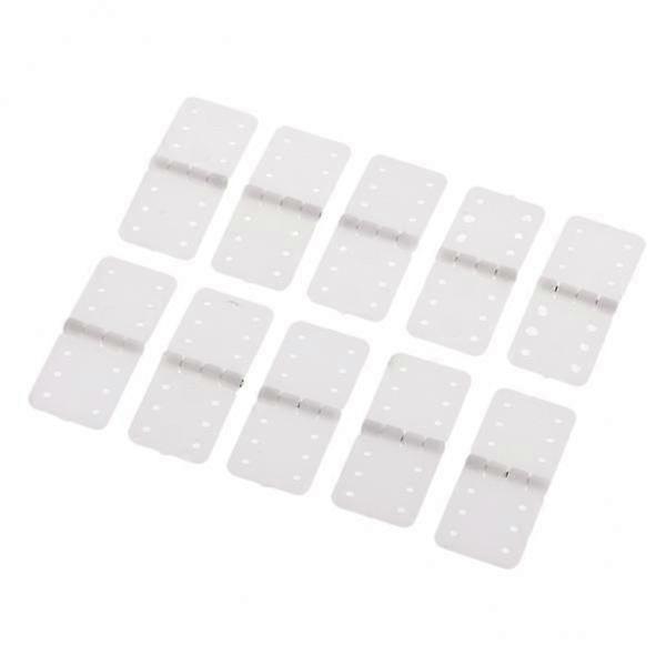 9x 10pcs プラスチックピンヒンジ、プレーンバッテリー用