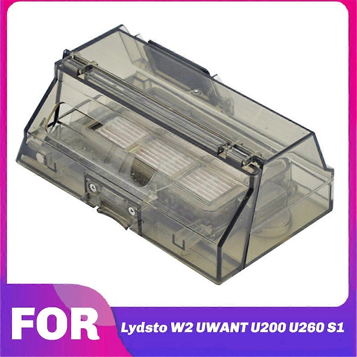For W2 U200 U260 S1 Robot Vacuum Cleaner Accessories Trash Box Dust Box with Filter
