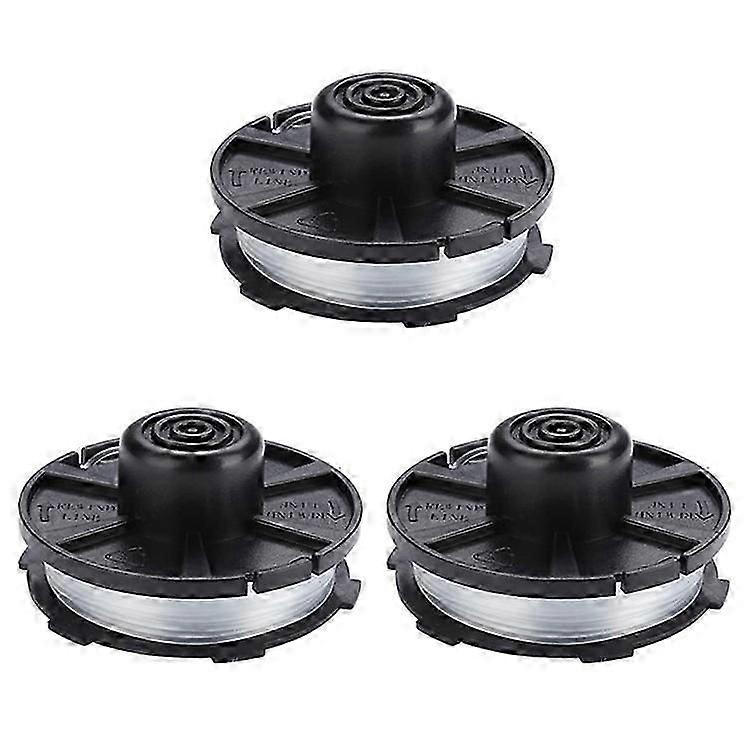 3Pcs compatible pour Makita Akkusense Tondeuse à gazon Bobine Bobine Pièce de rechange de bobine, 196146-9 / 195858-1