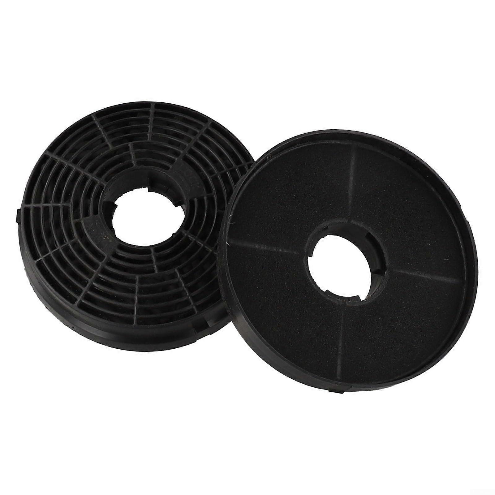 Charcoal filters for the kitchen, for extractor hoods, robust air purification and odor removal, 2 pieces.