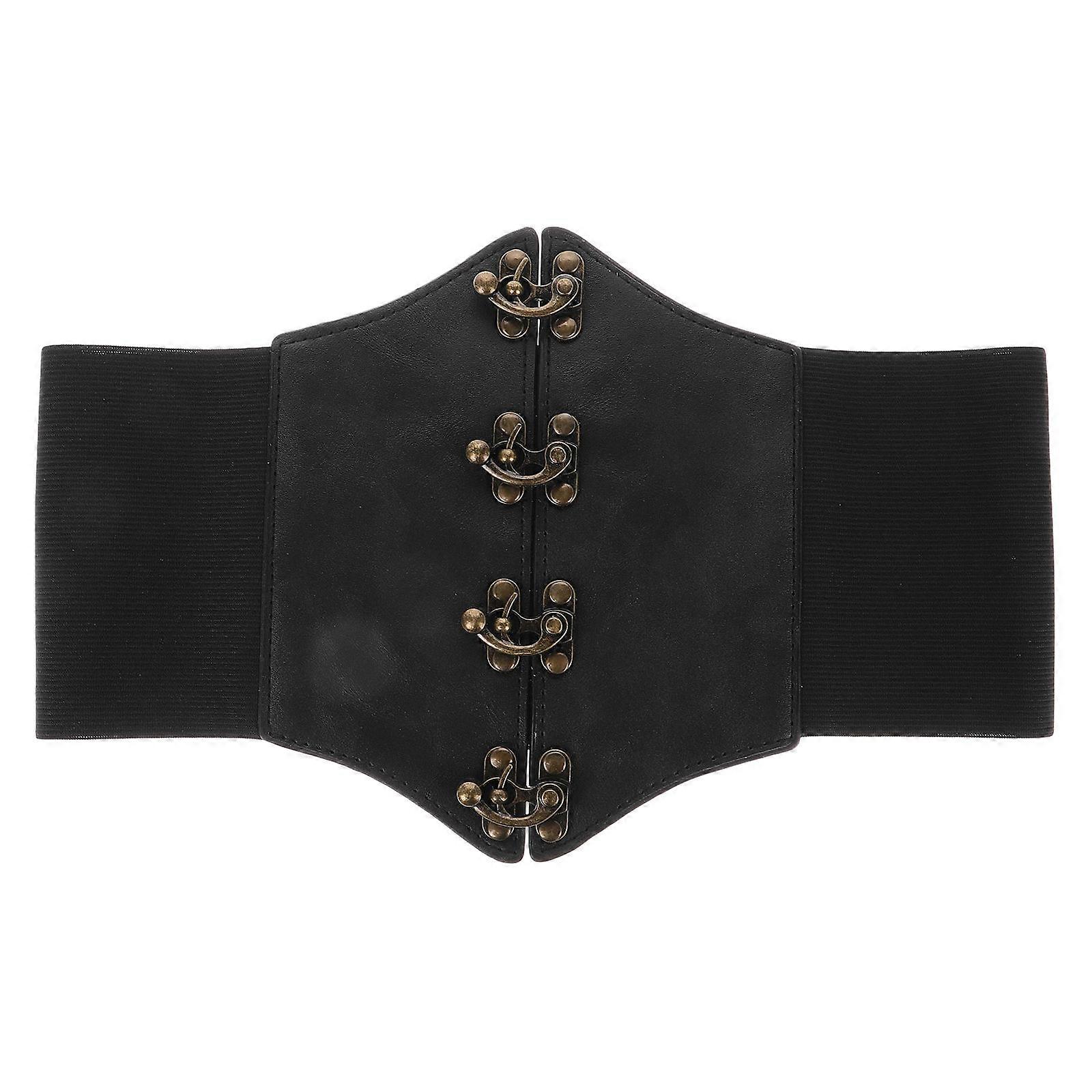 Women Stretchy Belt PU Assorted Color for Decoration with Unrestricted Movement