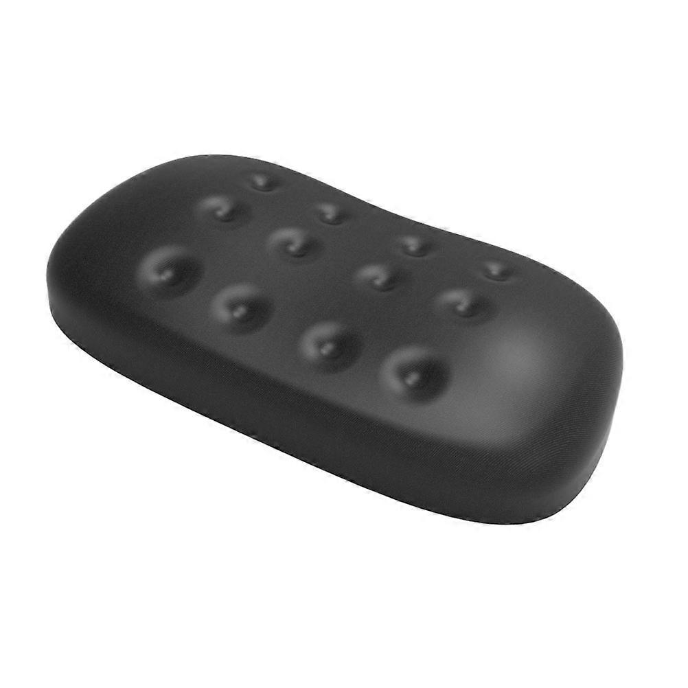 Wrist Cushion For Keyboard Mouse Wrist Rest Pad Black 12.8x7x3.3cm Hand And Wrist Support 1Set