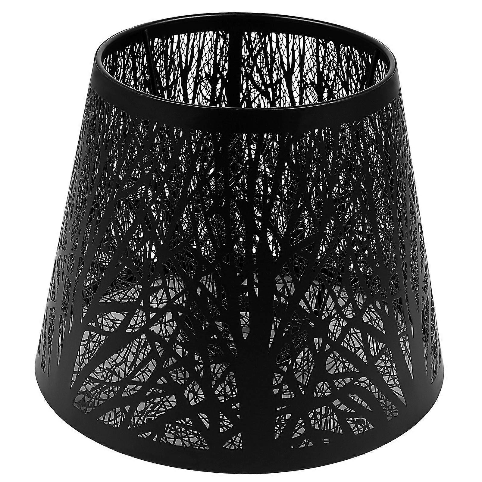Metal Lamp Shades Only Tree Shadow Shaped Style For Table Lamp Living Room 1Set