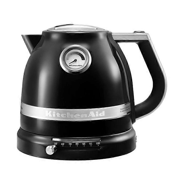 Kettle - KITCHEN AID - Retro black - 2400 Watt - 1.5L - Double walls - Adjustable temperature