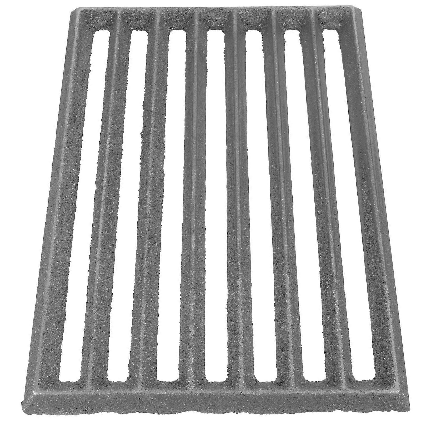BBQ Grate Cast Iron Cooking Surface For Charcoal Grill Versatile Cooking 1Pcs