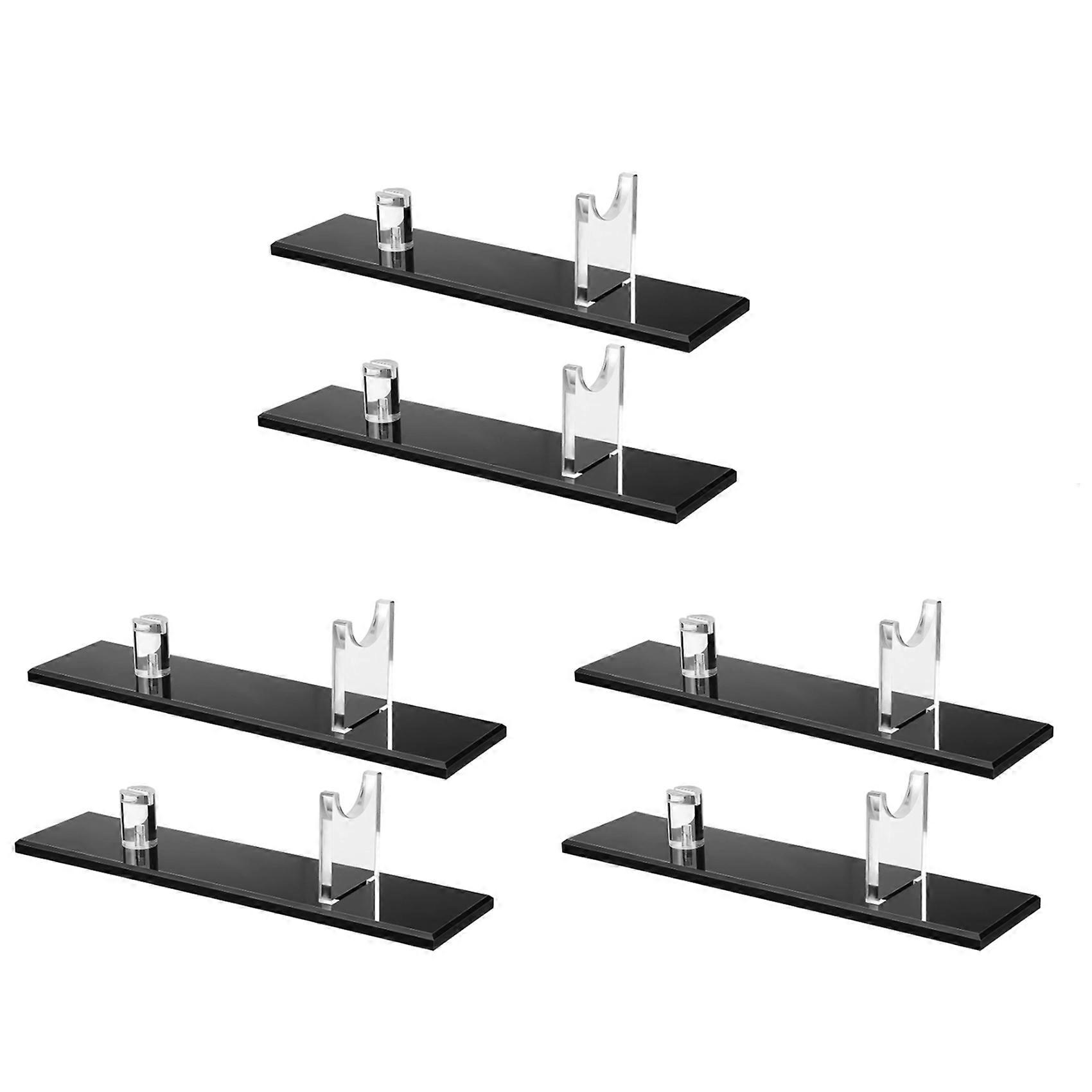 6Pcs Knife Display Stand Acrylic Knife Case Desktop Knife Display, Single Knife Holder for Home Deco